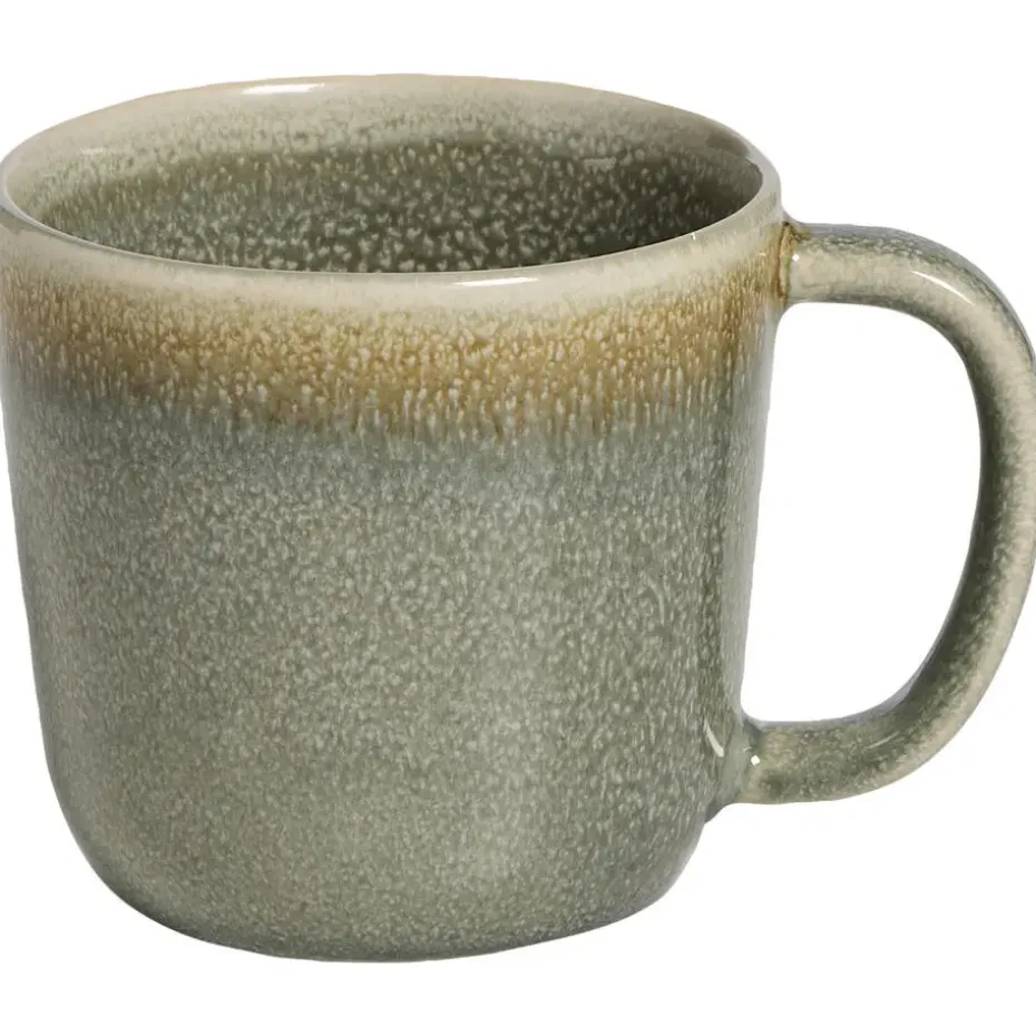 Mok Met Oor Ava XL Groen/Grijs 400ml