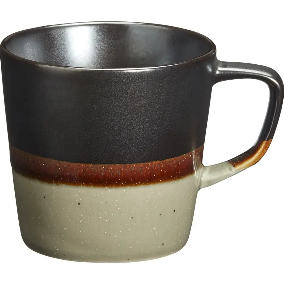 Mok Met Oor Lungo Metallic Groen 220ml