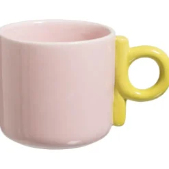 Mok Met Oor Poppy Roze/Groen 300ml