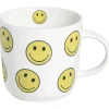 Mok Met Oor Smiley Geel 580ml