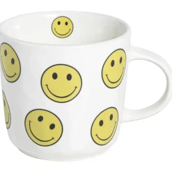 Mok Met Oor Smiley Geel 580ml