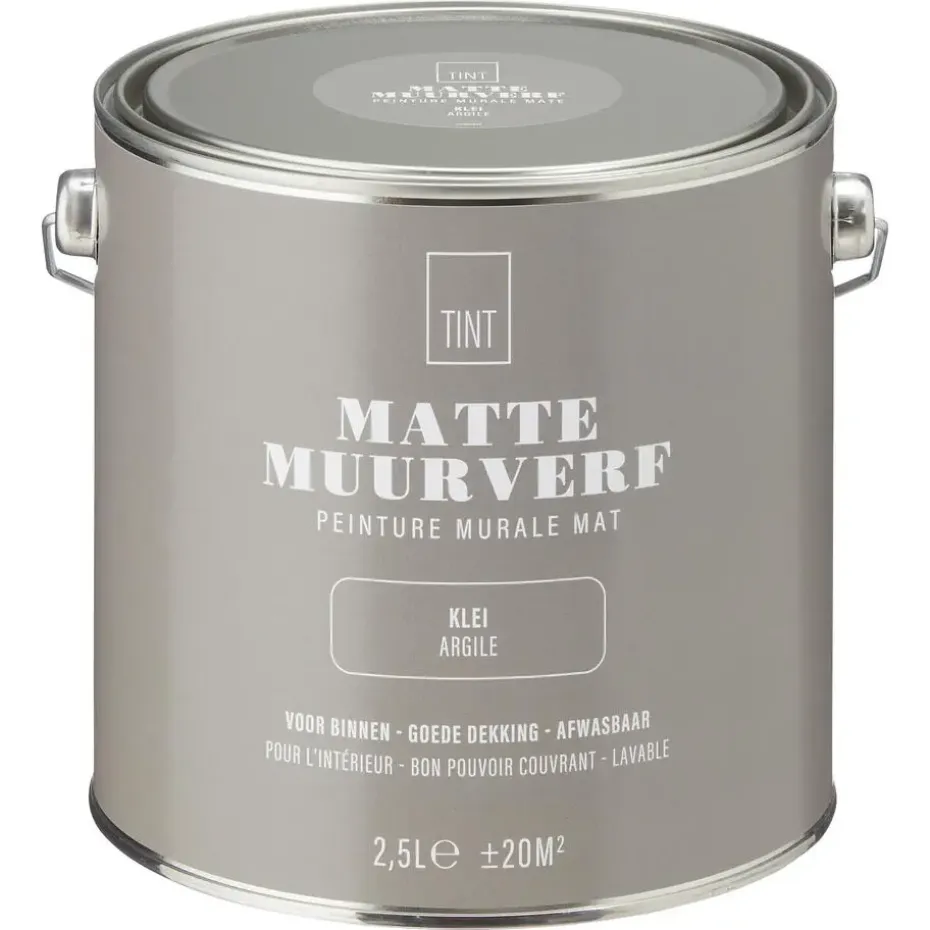 Muurverf Mat Klei 2.5 l
