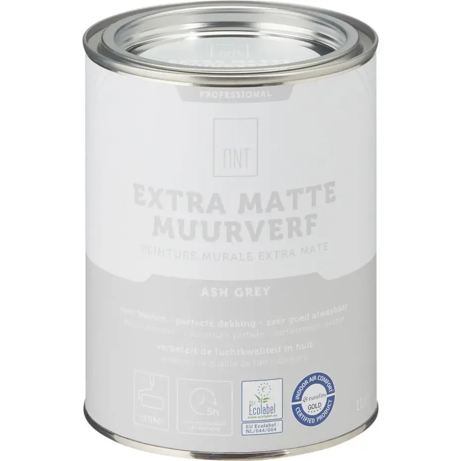 Muurverf Professional Ash Grey 1 l