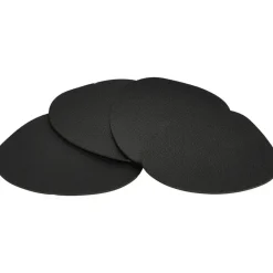 Onderzetters Organic Zwart - 4 Stuks