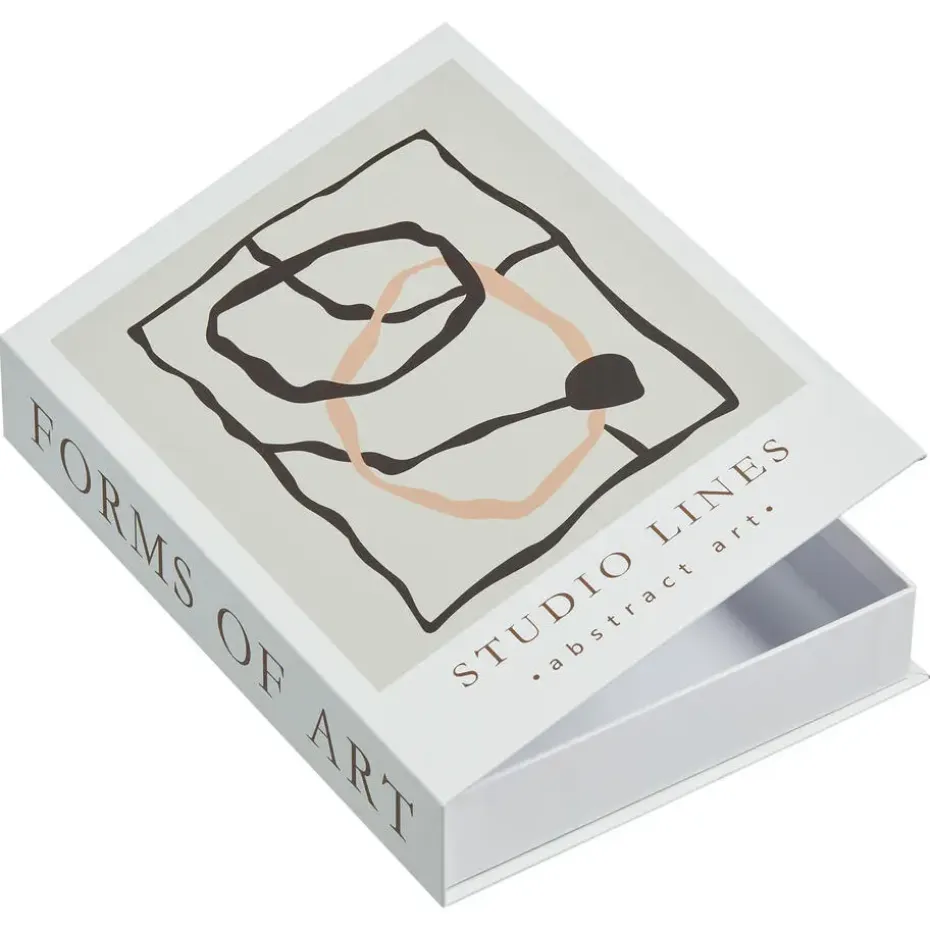 Opbergboek Art Off-White