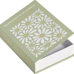 Opbergboek Blooming Groen