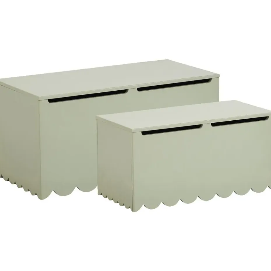 Opbergkist Smerlato Groen - 75x37x37 cm