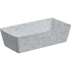 Opbergmand Vilt Grijs 38x18,5x10cm