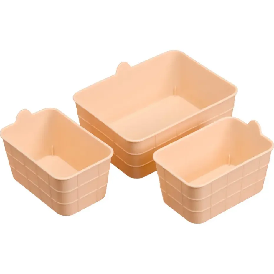 Opbermand Mini Oranje - 3 Stuks