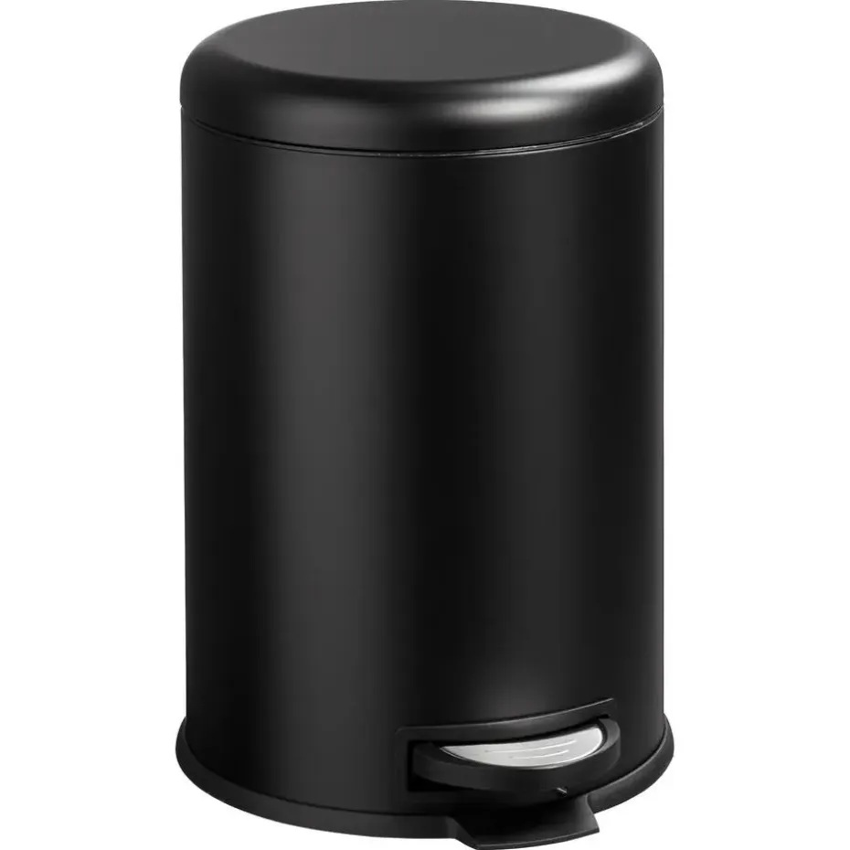 Pedaalemmer 20 Liter Zwart