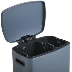 Pedaalemmer Duo 40 Liter Donkerblauw