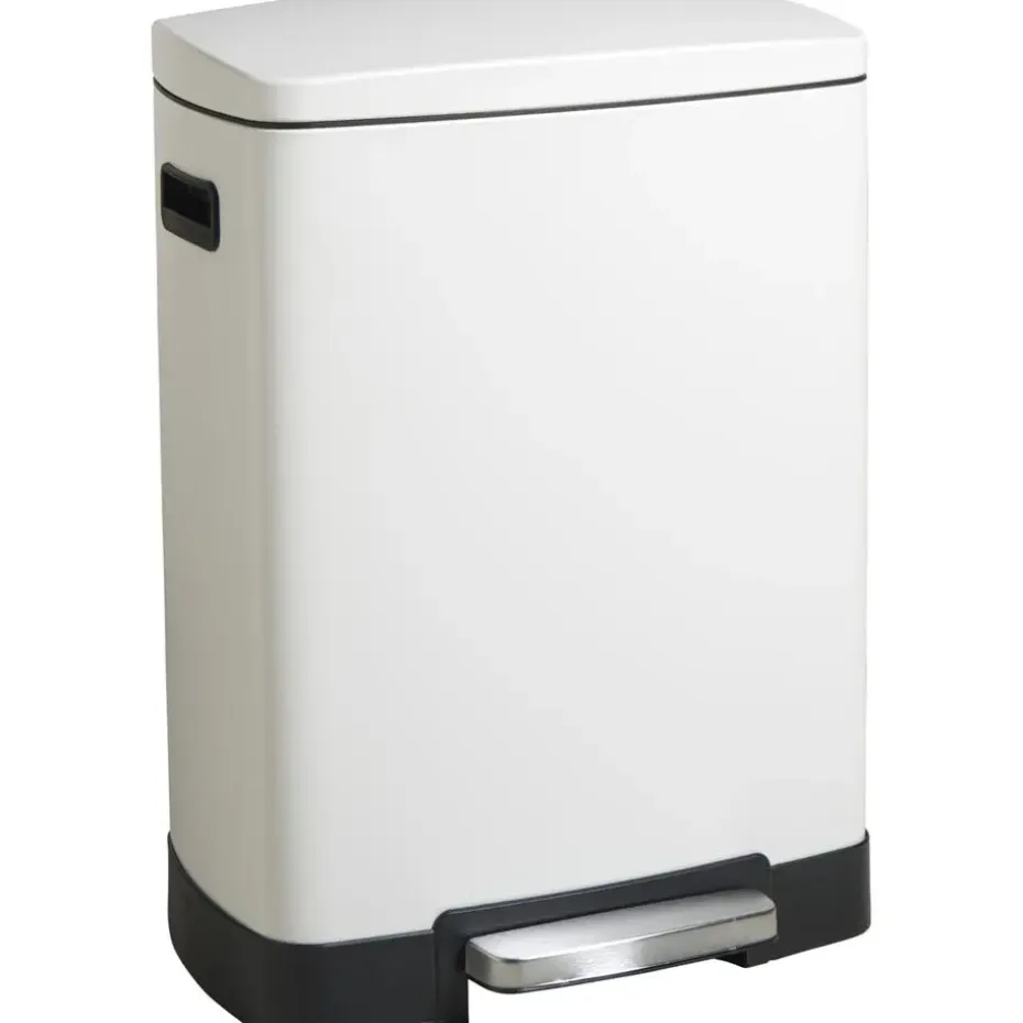 Pedaalemmer Duo 40 Liter Off-White