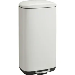 Pedaalemmer Lux 30 Liter Off-White