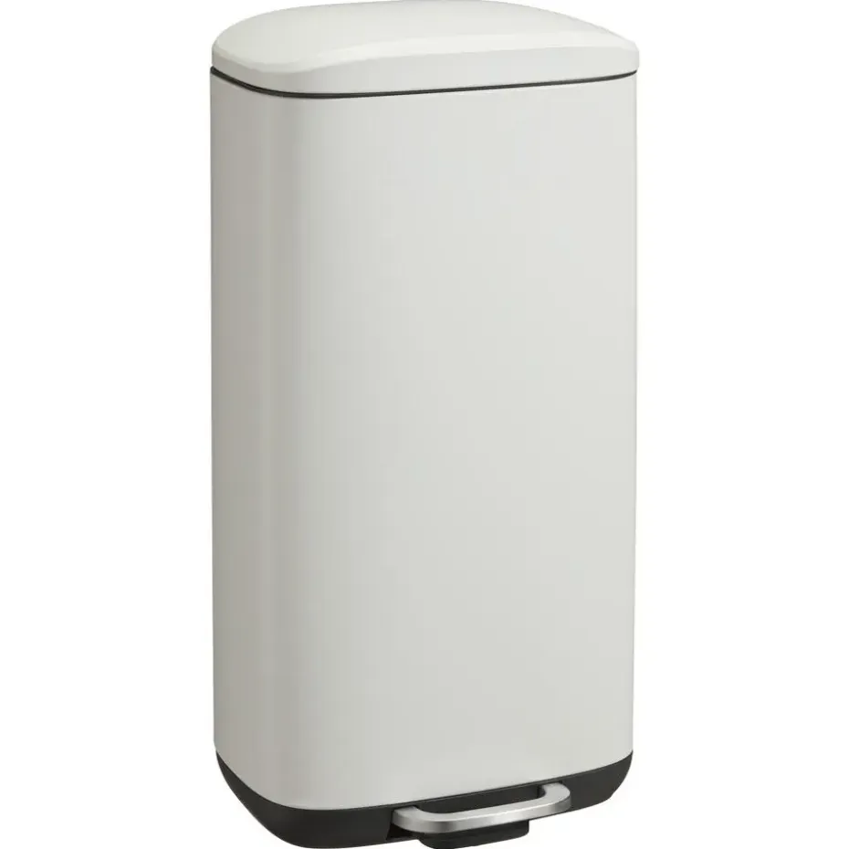 Pedaalemmer Lux 30 Liter Off-White