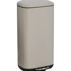 Pedaalemmer Lux 30 Liter Taupe