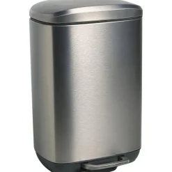 Pedaalemmer Lux 5 Liter Zilver/Antraciet