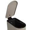 Pedaalemmer Rechthoek 5 Liter Taupe