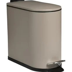 Pedaalemmer Rechthoek 5 Liter Taupe