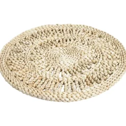 Placemat Zeegras Bloem Naturel