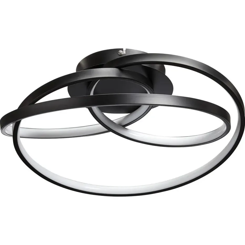 Plafondlamp Denn Led Zwart