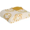 Plaid Smileys Beige 130x170cm