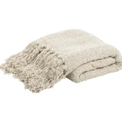 Plaid Teddy Taupe - 130x170 cm
