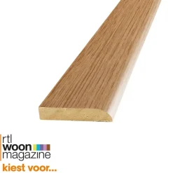 Plakplint Eiken MDF 2,4 cm