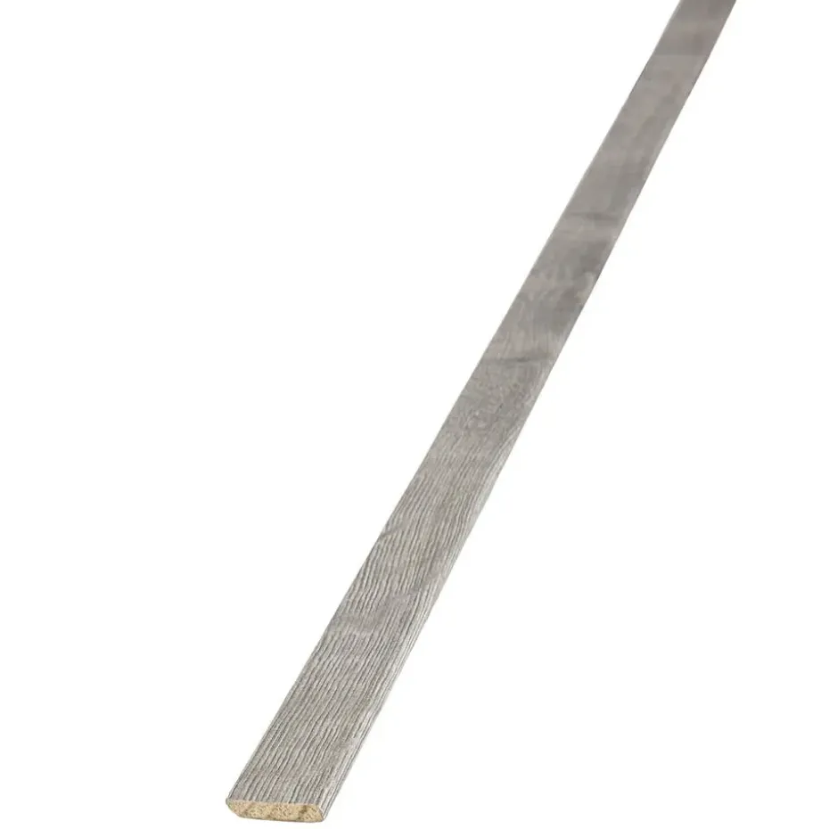 Plakplint Grijs Eiken MDF 2,4 cm