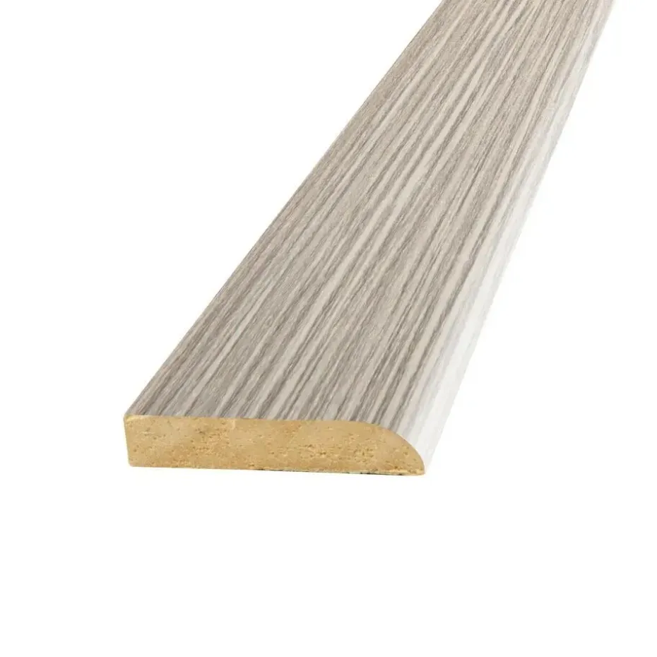 Plakplint Lichtgrijs Eiken MDF 2,4 cm
