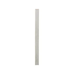 Plakplint Wit Eiken MDF 2,4 cm