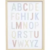 Poster Alfabet Multicolor 30x40 cm