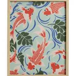 Poster Koi Karpers 35x45 cm