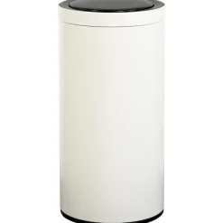 Prullenbak Sensor Rond 38 Liter Off-White