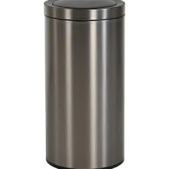 Prullenbak Sensor Rond 38 Liter Gun Metal