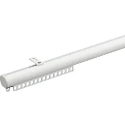 Railroedeset 150 cm Wit Metaal - Ø28mm