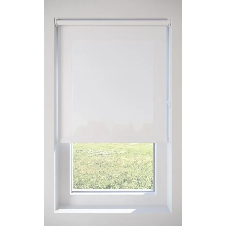 Rolgordijn Screen Seb Wit