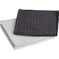 Schoonmaakdoek Zwart/Grijs - 3 Stuks