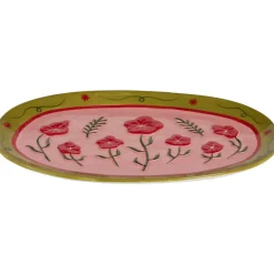 Serveerschaal Bloemen Multicolor