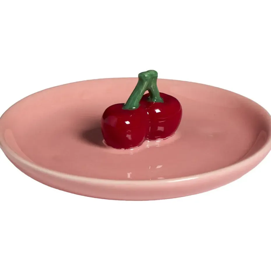Sieradenschaal Cherry Kers Roze