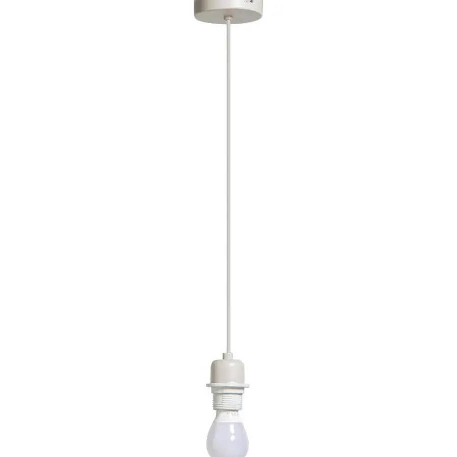 Snoerpendel Metaal E27 Zand