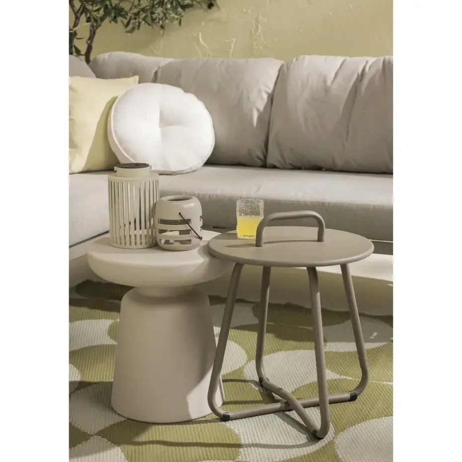 Solar Lantaarn Dona Off-white