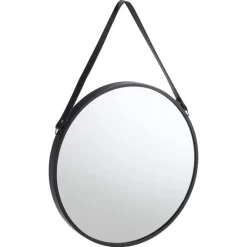 Spiegel Terlan Zwart 45 cm