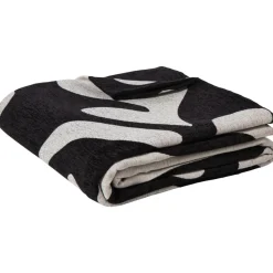 Sprei Tanis Zwart/Wit