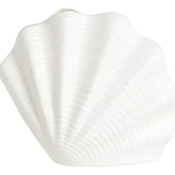 Tafellamp Schelp Staand Wit