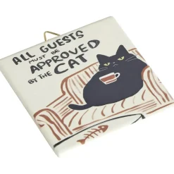 Tegeltje Met Tekst Cat