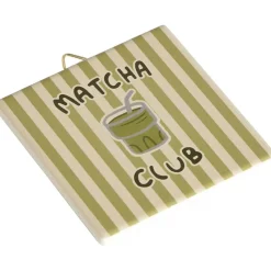 Tegeltje Met Tekst Matcha Club