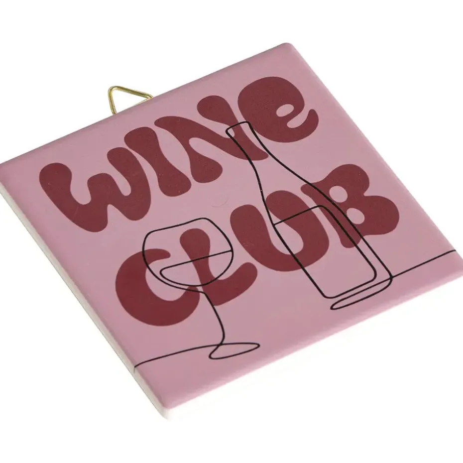 Tegeltje Met Tekst Wine Club