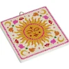 Tegeltje Zon Multicolor