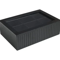 Theedoos Latjes Zwart
