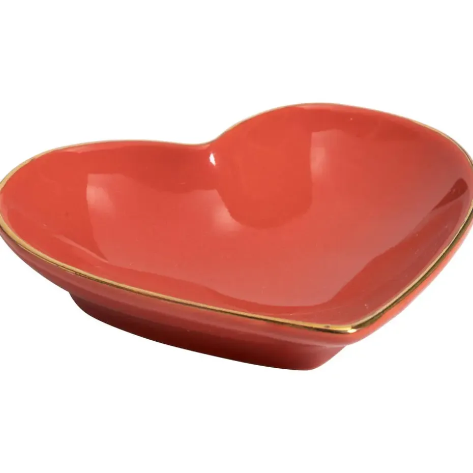 Theezakjeshouder Hart Rood